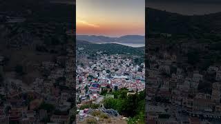 Symi Sunset time  Sunset Vibes ️ #symi #symitv #island #islandlife #greece #sunset #sunsetime