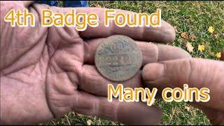 Huge Safe Found Metal Detecting Early1800 In Avon Silver Coins Relics Toys Badge Old Farm Western NY