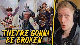 Thor, Poseidon & Cupid IN-GAME! - They're gonna be so broken...