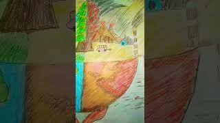 World Environment drawing | environment save Earth drawing#millaicouples#trending#tamil#shorts#share