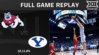 Fresno State vs. BYU (12.11.24) Full Game Replay | 2024-25 Big 12 Men's Basketball