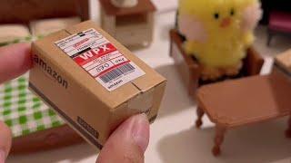 [toy asmr] Miniature Packaging Vlog Korea Daiso unboxing 미니어쳐 박스 포장 브이로그! 한국 다이소 장난감