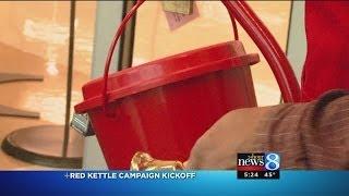 Salvation Army Red Kettle Campaign Kickoff