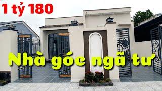 Nhà đẹp dễ thương 2 mặt tiền mới xây bán giá rẻ 1 tỷ 180 triệu gần Chợ UBND xã Thanh Điền Tây Ninh