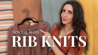 How to Sew With Rib Knit | Fabric Guide