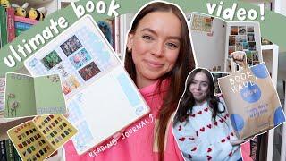 ULTIMATE BOOK VIDEO!  book shopping + haul, reading journal update & read with me