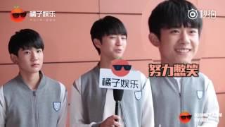 Tfboys我们的少年时代探班采访