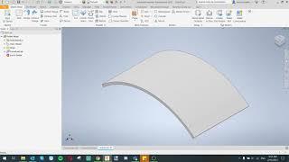 Curved part