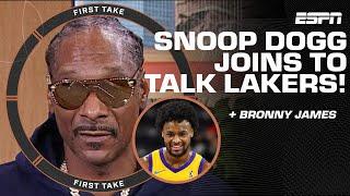 Snoop Dogg talks Bronny James' 30-point game  Can the Lakers turn the season around?! | First Take