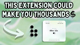 This New Free Extension could make you Thousands - bless network