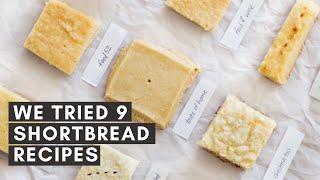 We Tried 9 Shortbread Recipes