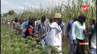 Agriculture: un champ de 2 hectares pour le Capitaine Ibrahim TRAORE