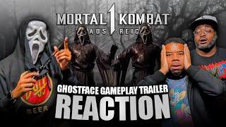 Mortal Kombat 1: Khaos Reigns - Official Ghostface Gameplay Trailer Reaction