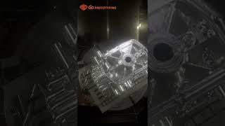 5 axis cnc machining precision automobile engine parts #shortsyoutube