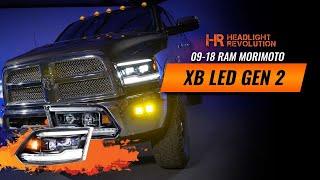 The Best LED Headlight Upgrade for the 2009 - 2018 Dodge Ram by Morimoto