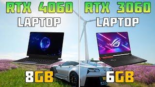 RTX 4060 Laptop vs RTX 3060 Laptop - 9 Games Test