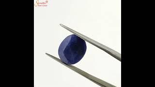 7.28 Carat Blue Sapphire Gemstone, Neelam Stone