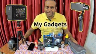 My Camera Gadgets and equipment of Sudeesh Kottikkal GoPro Hero 6 GoPro Hero 7 GoPro Hero 8