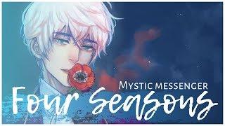 【RUS】Four Seasons - Mystic Messenger - Ray's route Ending Song【Лирет】HBD Rou Kage