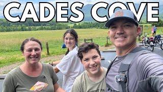 Cades Cove Loop Road 11 Mile Bike Ride | Looking For Bears With No Vehicles!