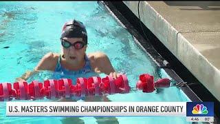 102-year-old swimmer among competitors at US Masters Swimming