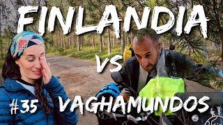 THIS is FINLAND: Motorcycle Trip, NATURE and CAMPING - AROUND THE WORLD ON A MOTORCYCLE Episode #35