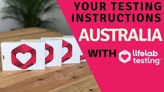 Lifelab Testing - Your Testing Instructions Australia