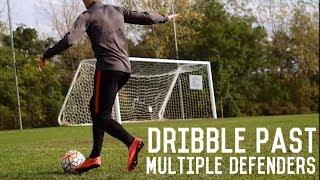 How To Dribble Multiple Defenders | Dribbling Out Of Tight Spaces Tutorial