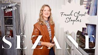 SEZANE STAPLES for a Parisian Inspired Wardrobe | Fall/Winter 2024-25