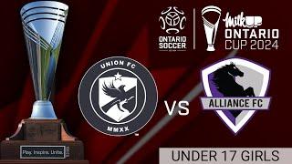 U17 Girls Final - Union Bradford vs. London Alliance - 2024 MilkUP Ontario Cup