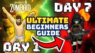 Project ZOMBOID Ultimate Beginner's Guide & Setting UP FOR LONG TERM IN 2023