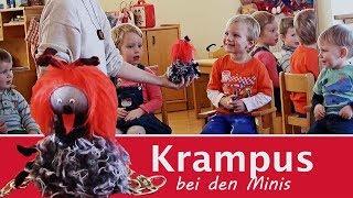 Der Krampus - Knecht Ruprecht ist da bei den Minis - Kinderkrippe Kita Bad Waltersdorf