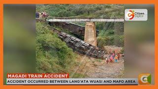 59 people injured after a train derailed in Magadi,Kajiado county