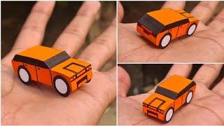 How to make Paper Car for Kids /DIY Toy Paper Craft / How to make a car /DIY paper craft toy car