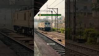 Wap7 silently returning home /pulled rajdhani express#shorts#youtubeshorts #ytshort #indianrailways