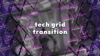 Tech Grid OBS Twitch Stream Transition Stinger