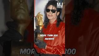 Michael Jackson is the MOST Awarded Artist in the History #shorts #michaeljackson #kingofpop