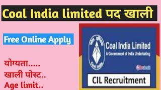 coal India limited vacancy 2023