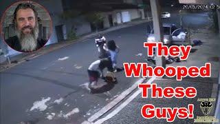 Brazilian Couple Put The Hurt On Moto Robbers