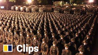 Hong Kong PLA Garrison completes 23rd annual troop rotation
