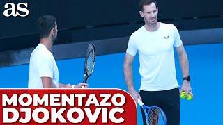 Era la imagen que TODO el MUNDO ESPERABA ver: DJOKOVIC vs MURRAY se reúnen en AUSTRALIA