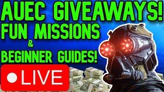 LIVE STAR CITIZEN GIVEAWAYS!4.0.1 PATCH NEWS! | FUN Missions & Money Making Today! | NEW VIDEO!