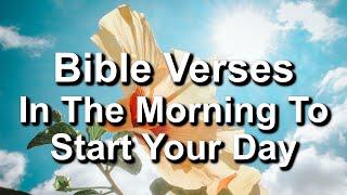 Bible Verses For The Morning To Start Your Day - Learn About God's Love According to His Word