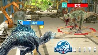 GRYGANYX vs TYRANNOMETRODON (JURASSIC WORLD ALIVE)