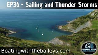 Surprising Sailing Adventure! Exploring Chapman's Pool & Warbarrow Bay | Thunderstorm Sailing