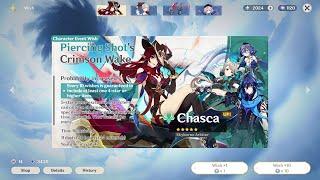 Someone Has Already Pull Chasca Banner Before Update | Genshin Impact