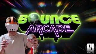 YOU are the PINBALL in Bounce Arcade! - Played on Quest 3 #questpartner