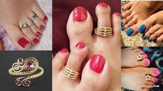 Toe Rings New - Trendy Silver Toe Rings Designs | Latest Silver Jewelry Toe Ring Designs