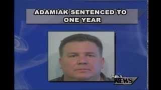 WBKB-TV: Former State Trooper Adamiak Sentenced