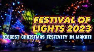 2023 Ayala Triangle Festival of Lights Grand Launch | Biggest Christmas Festivity In Makati City!